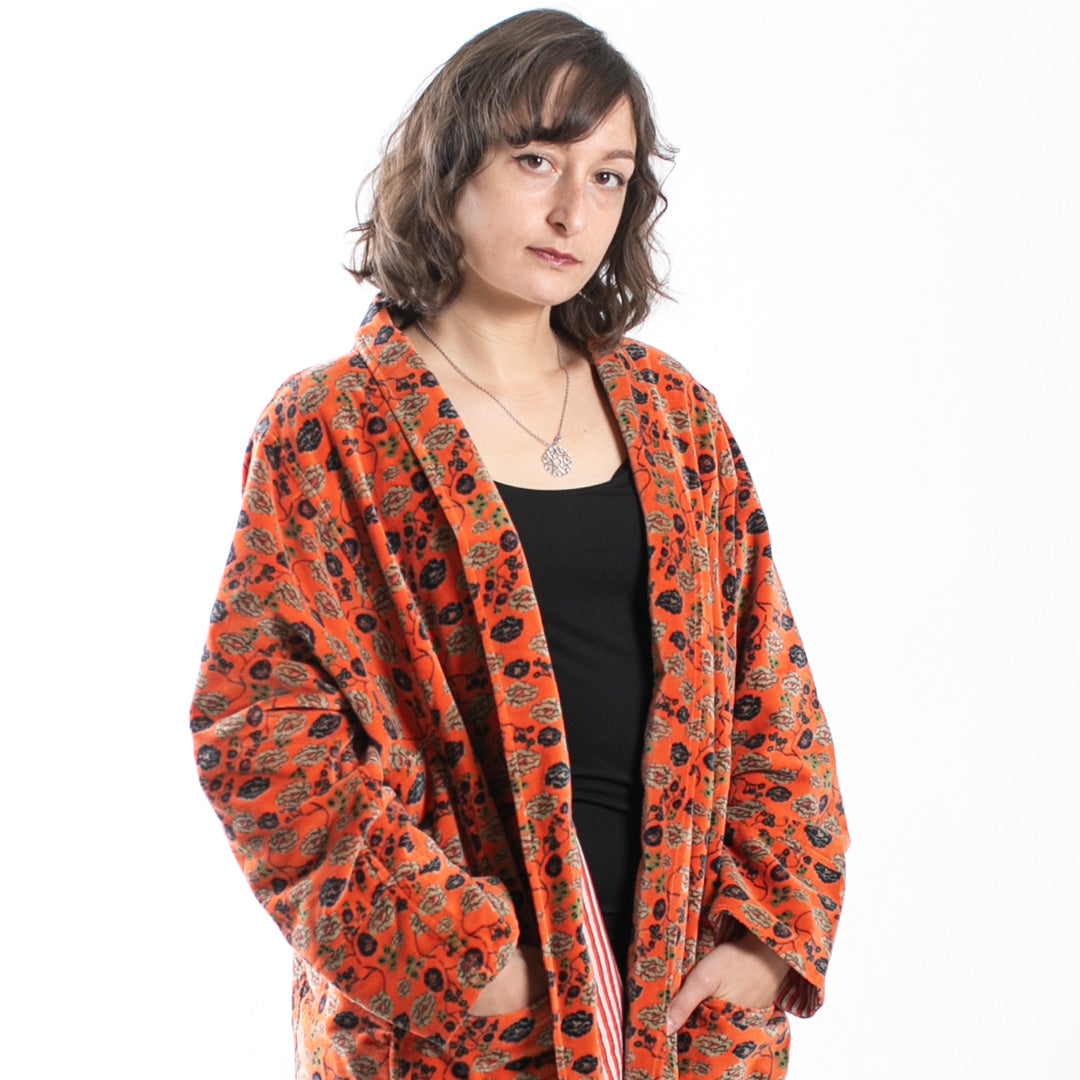 Zeenat Robe - Orange