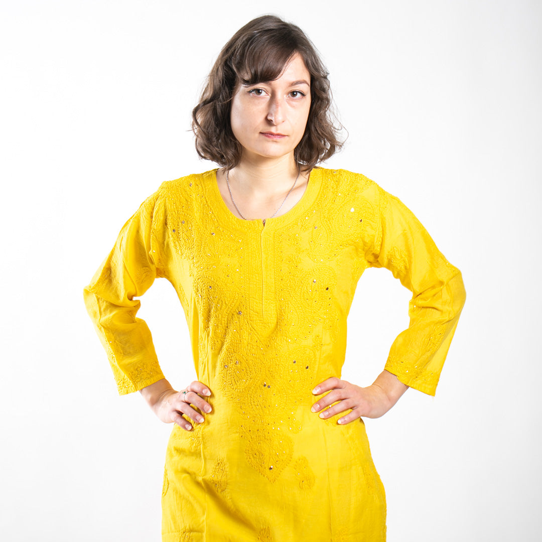 Taara Tunic - Yellow