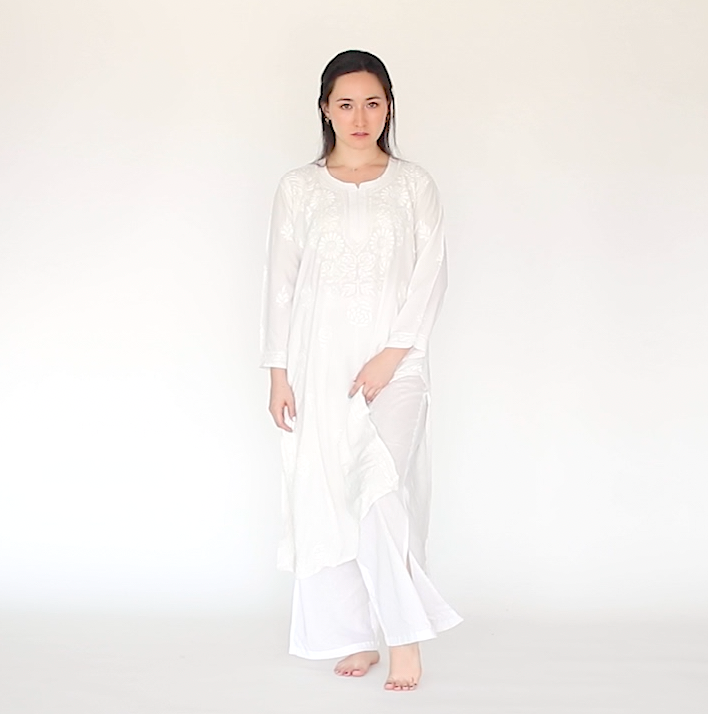 Tunic Dress (White)