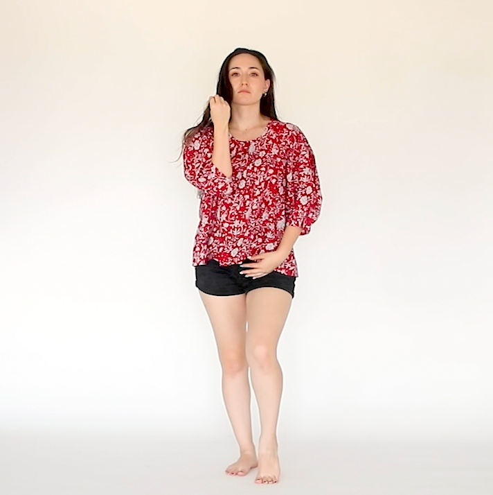 botanical blouse