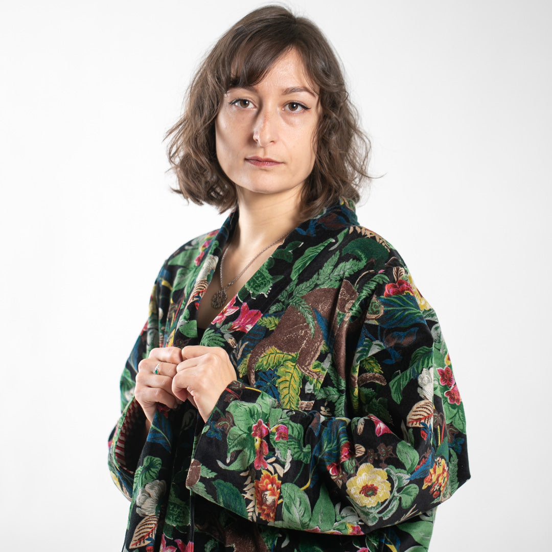 Zeenat Robe - Black