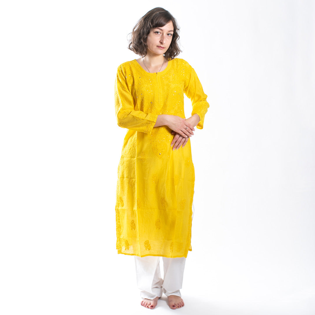 Taara Tunic - Yellow
