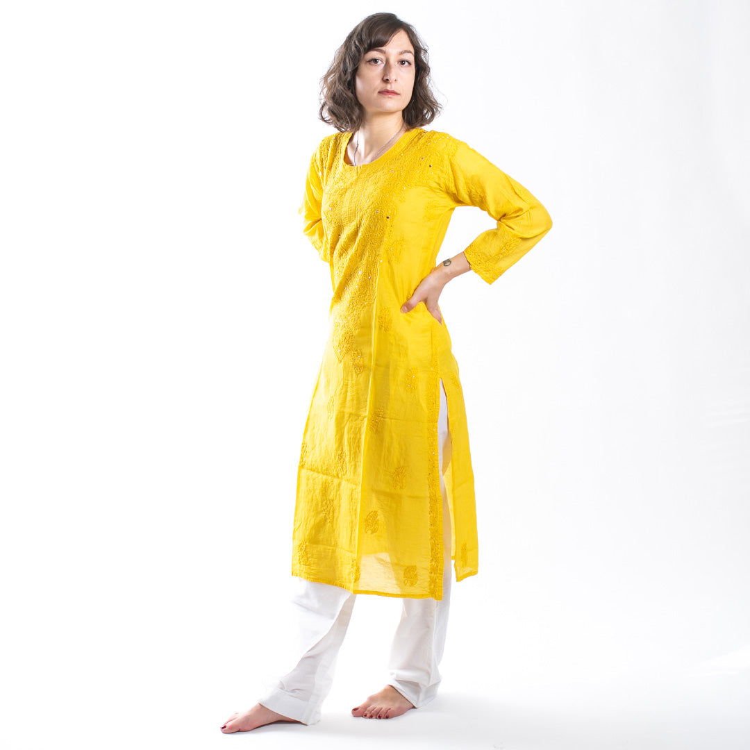 Taara Tunic - Yellow