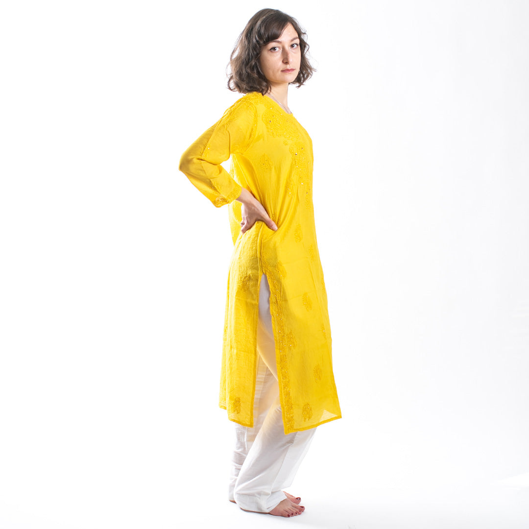 Taara Tunic - Yellow