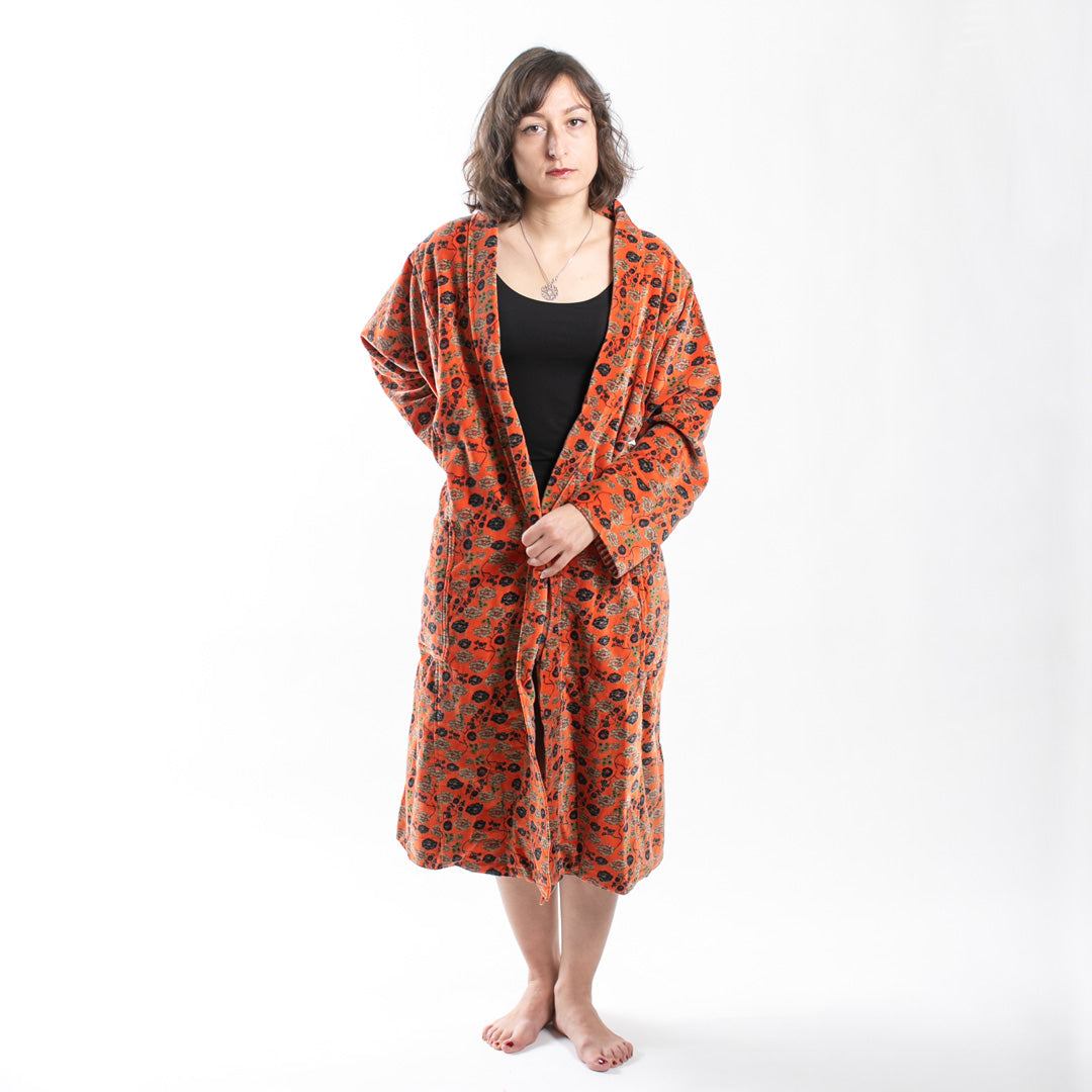 Zeenat Robe - Orange