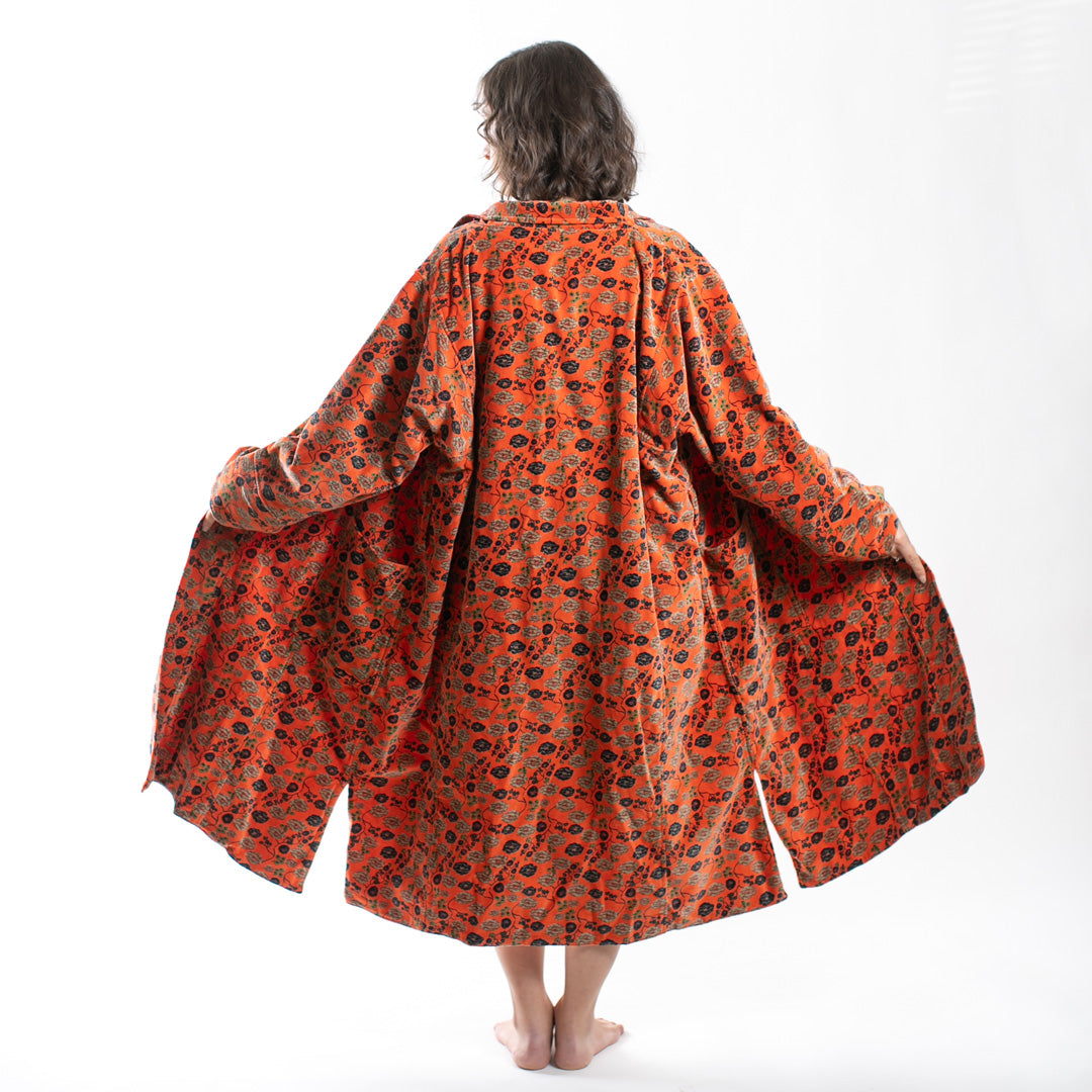 Zeenat Robe - Orange