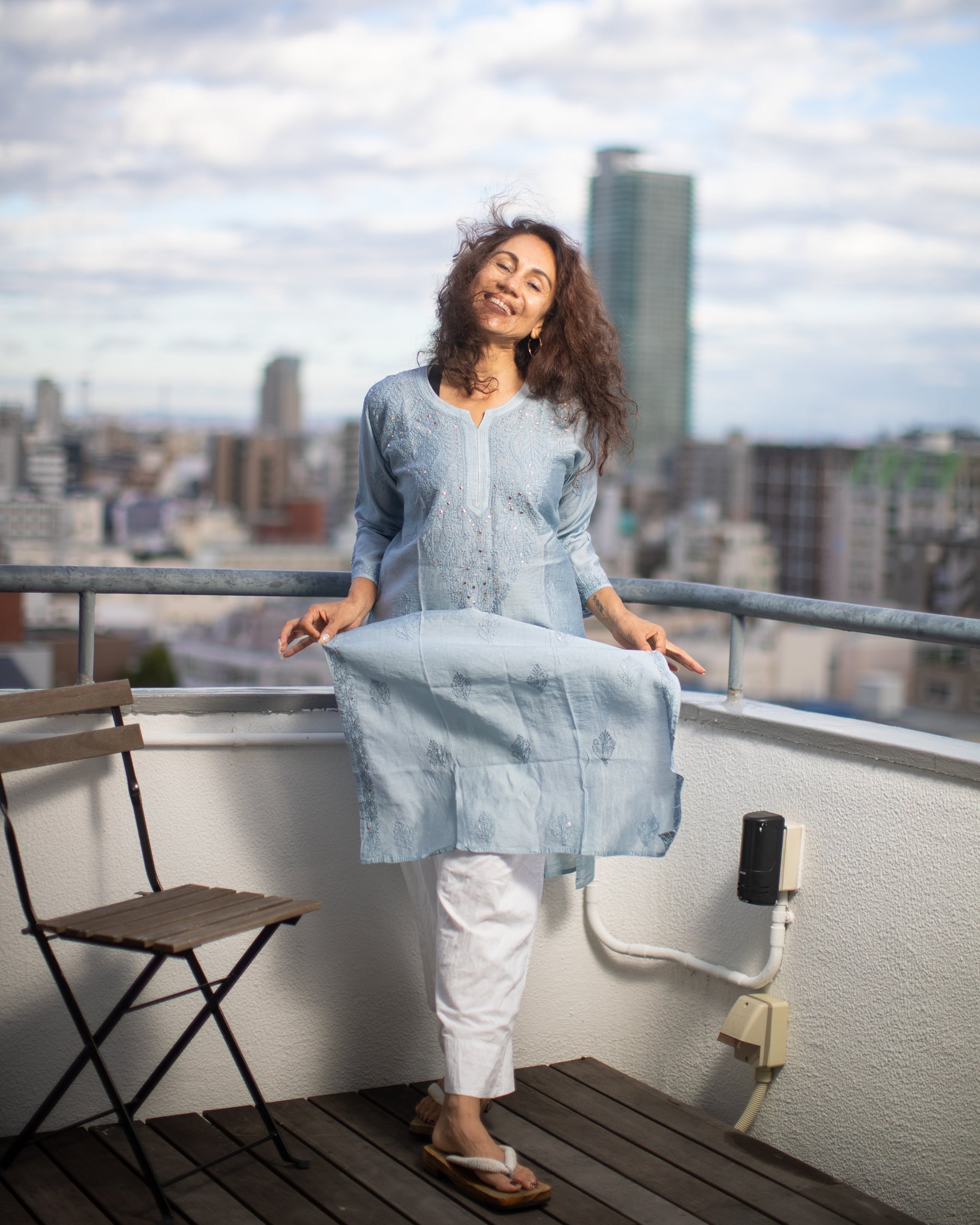 Taara Tunic - Blue