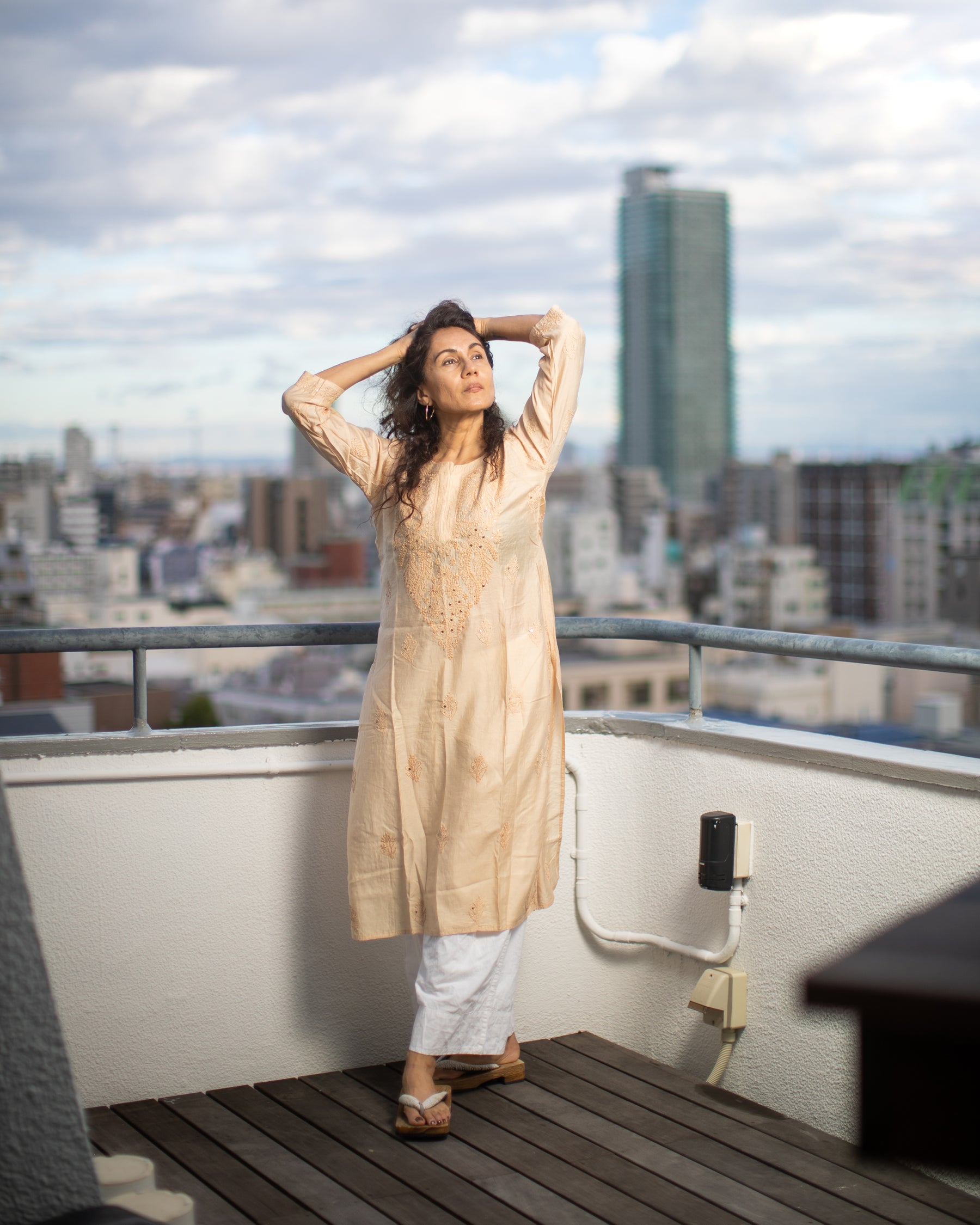 Taara Tunic - Beige