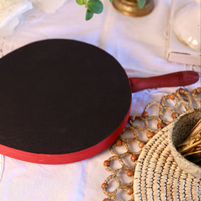 Veda Bamboo Tray - Red