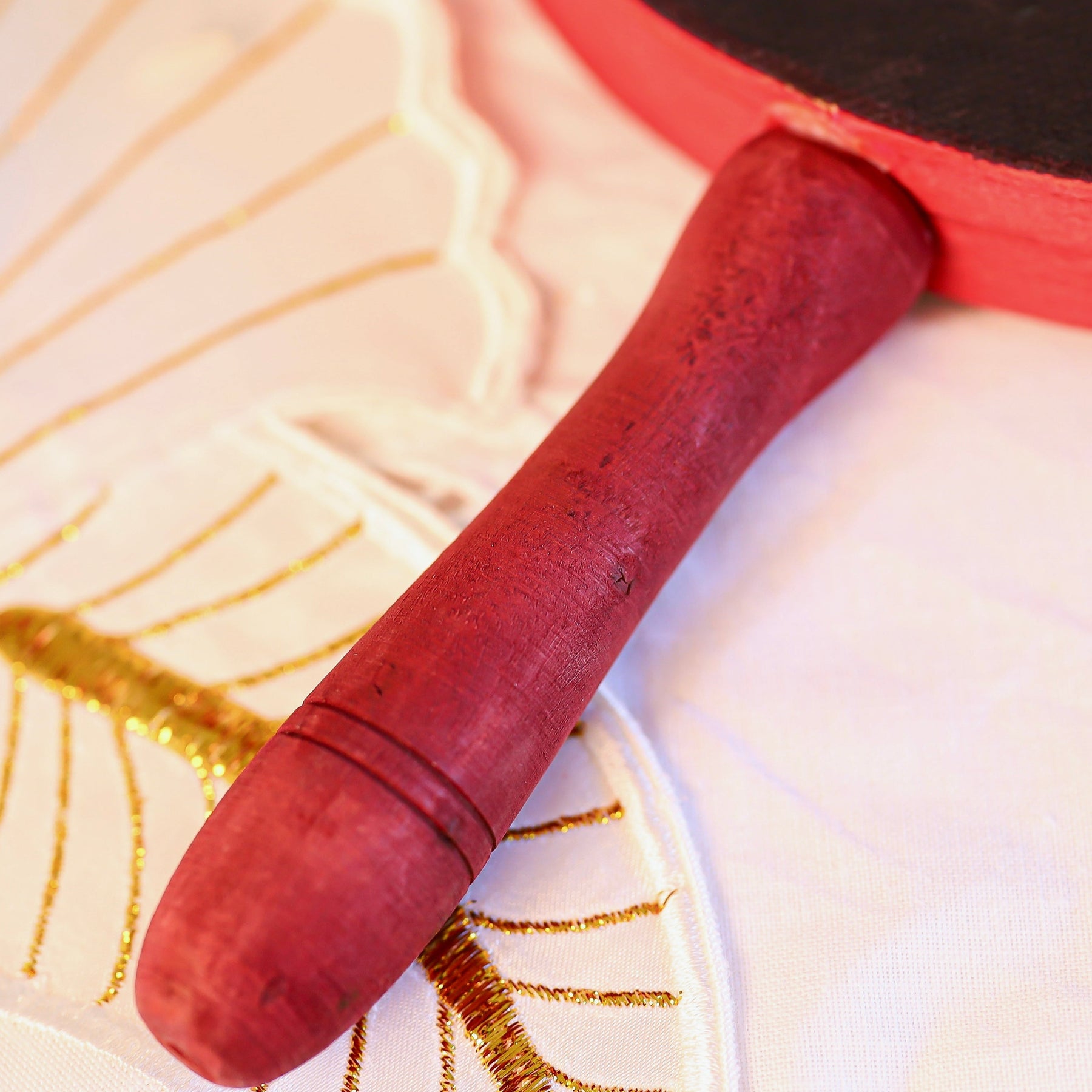 Veda Bamboo Tray - Red