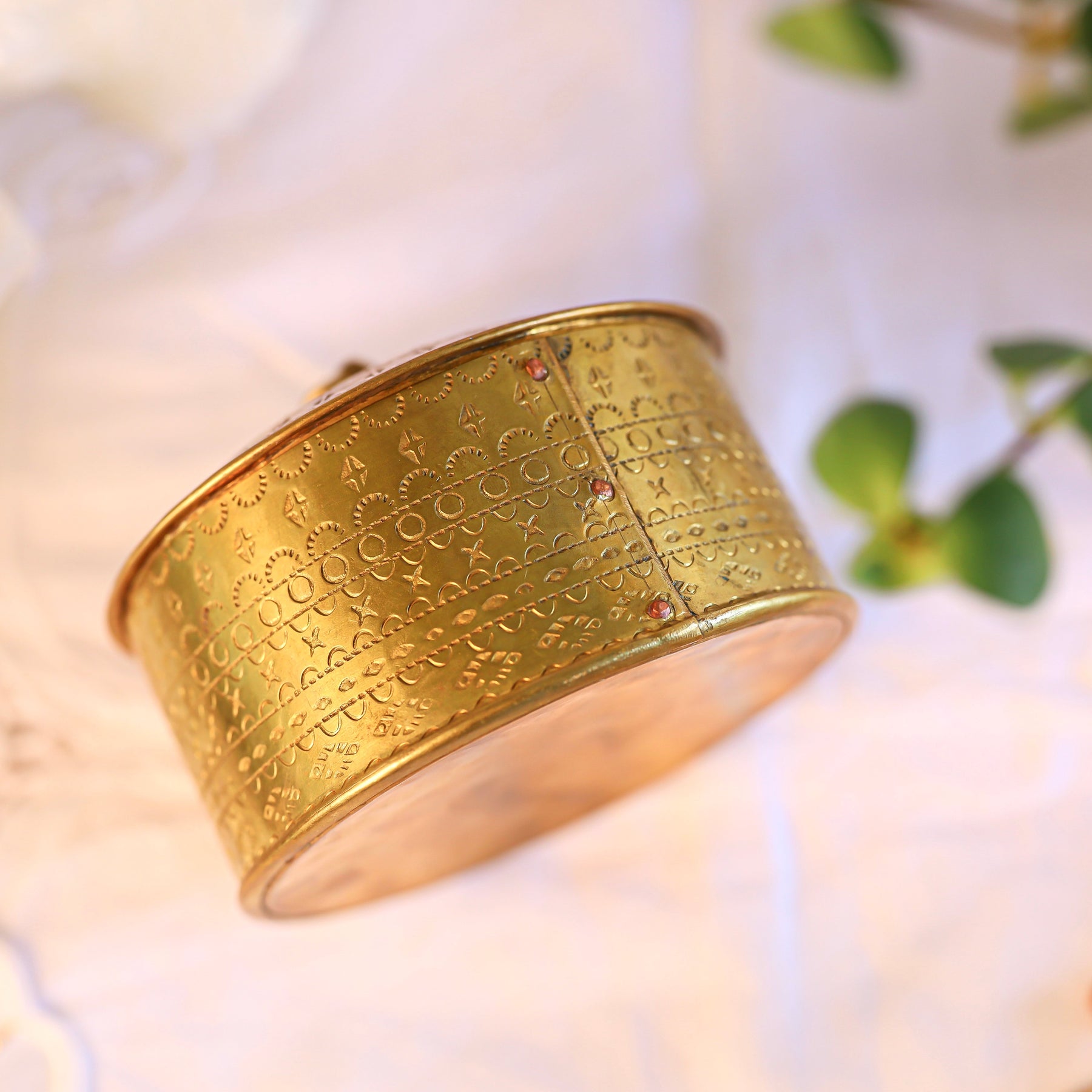 Kansa Brass Storage Box