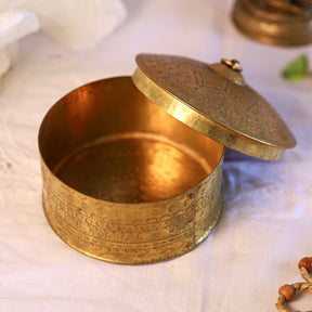 Kansa Brass Storage Box