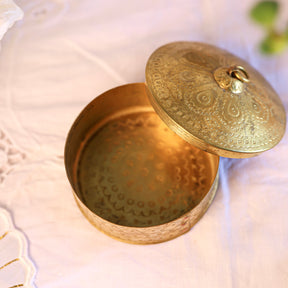 Kansa Brass Storage Box