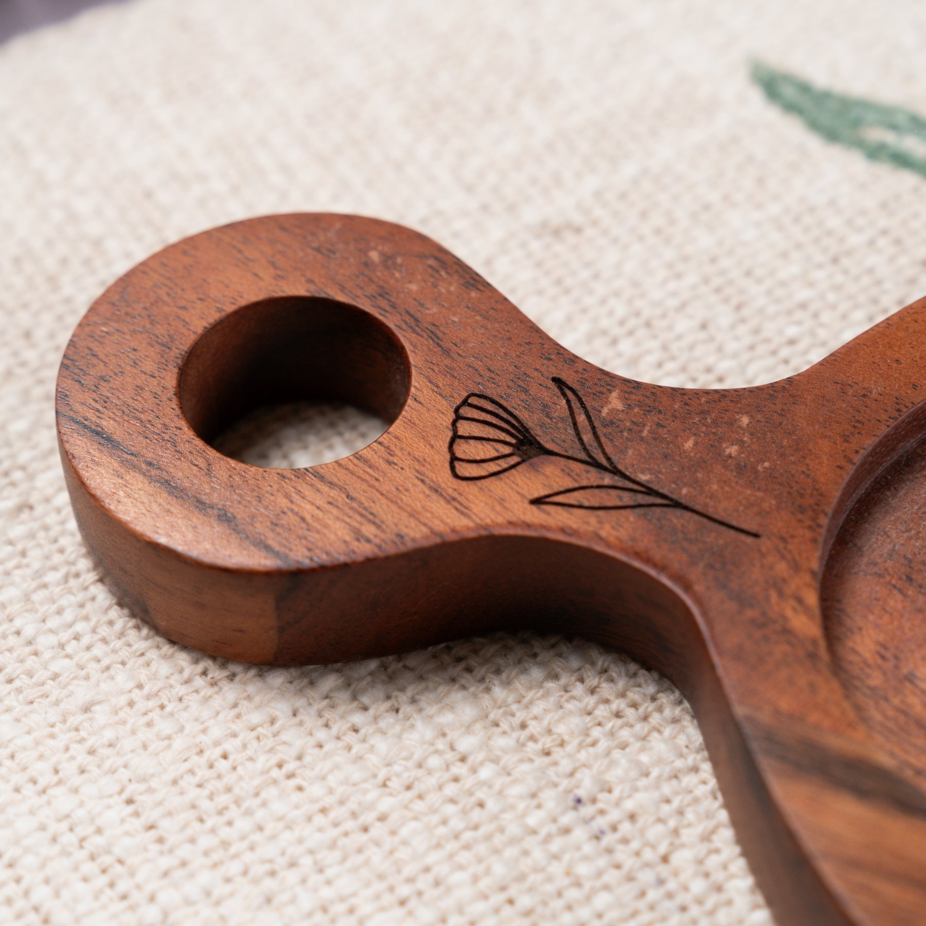 Tarang Serve Set - Brown & Gold