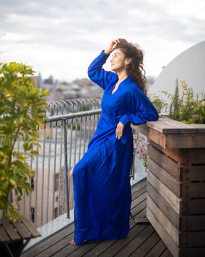 light gown (blue)